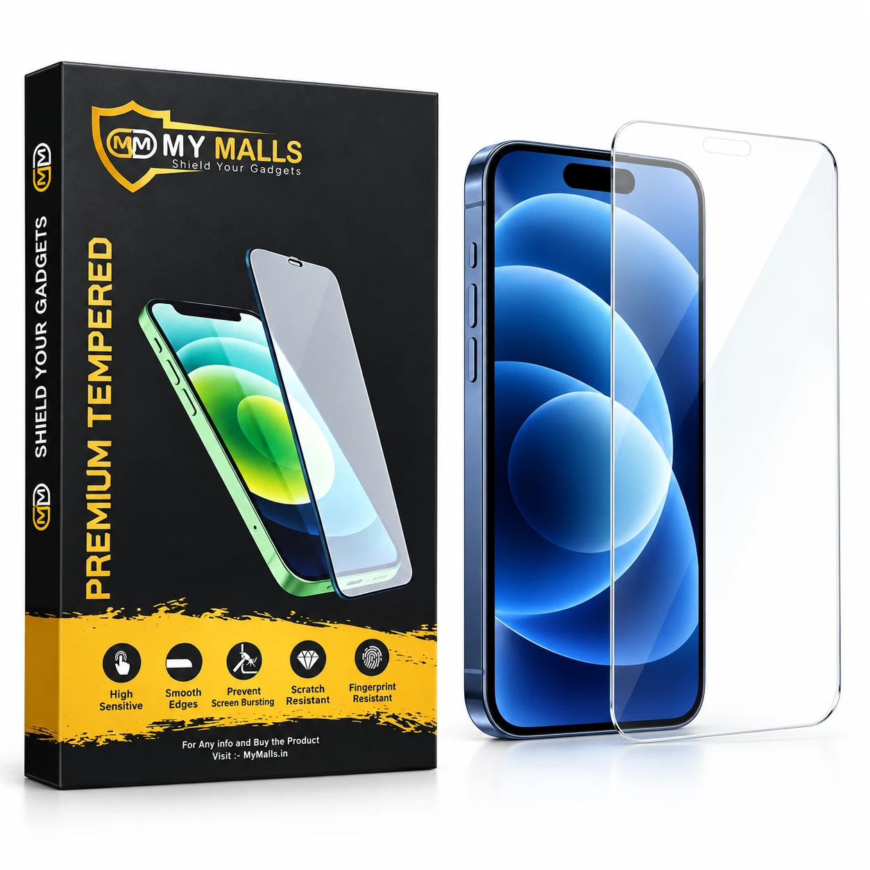 M - GUARD Premium Grade Borderless Glass For Xiaomi 14
